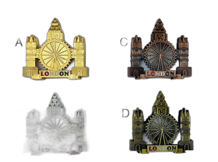 London Metal Magnet 04